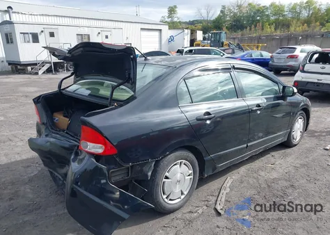 2009 Honda Civic Hybrid from USA, damaged, VIN JHMFA36279S013796